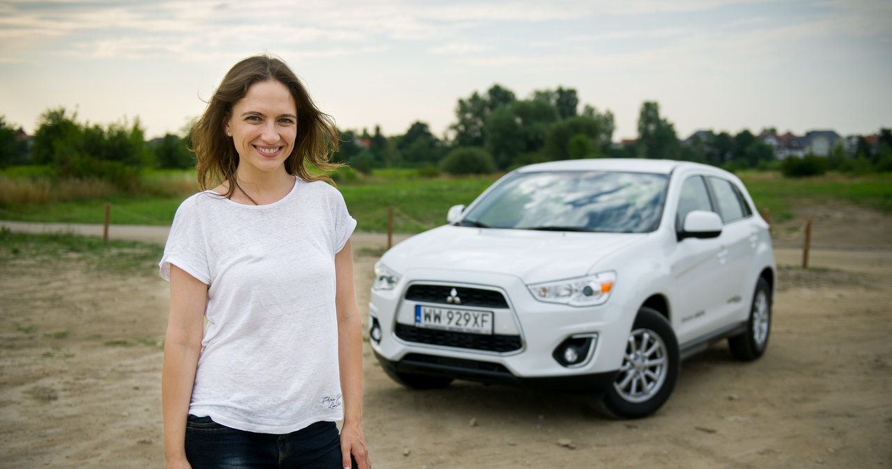 Anna Cieślak i Mitsubishi ASX /Informacja prasowa