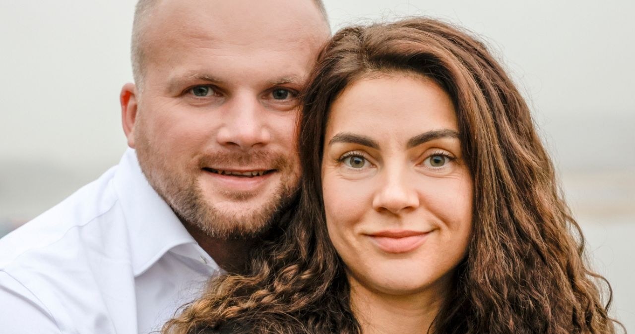 Anna Cieślińska i Marcin Kobierecki z "Rolnik szuka żony" /Gałązka/AKPA /AKPA
