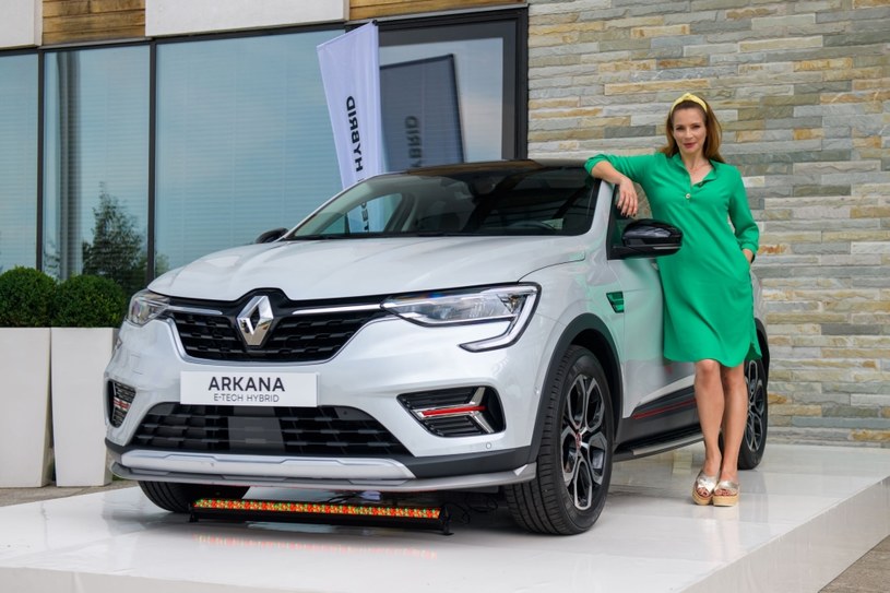 Anna Dereszowska i Renault Arkana /Informacja prasowa