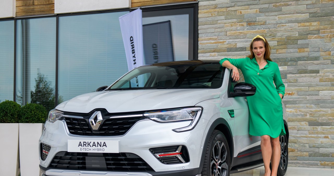 Anna Dereszowska i Renault Arkana /Informacja prasowa