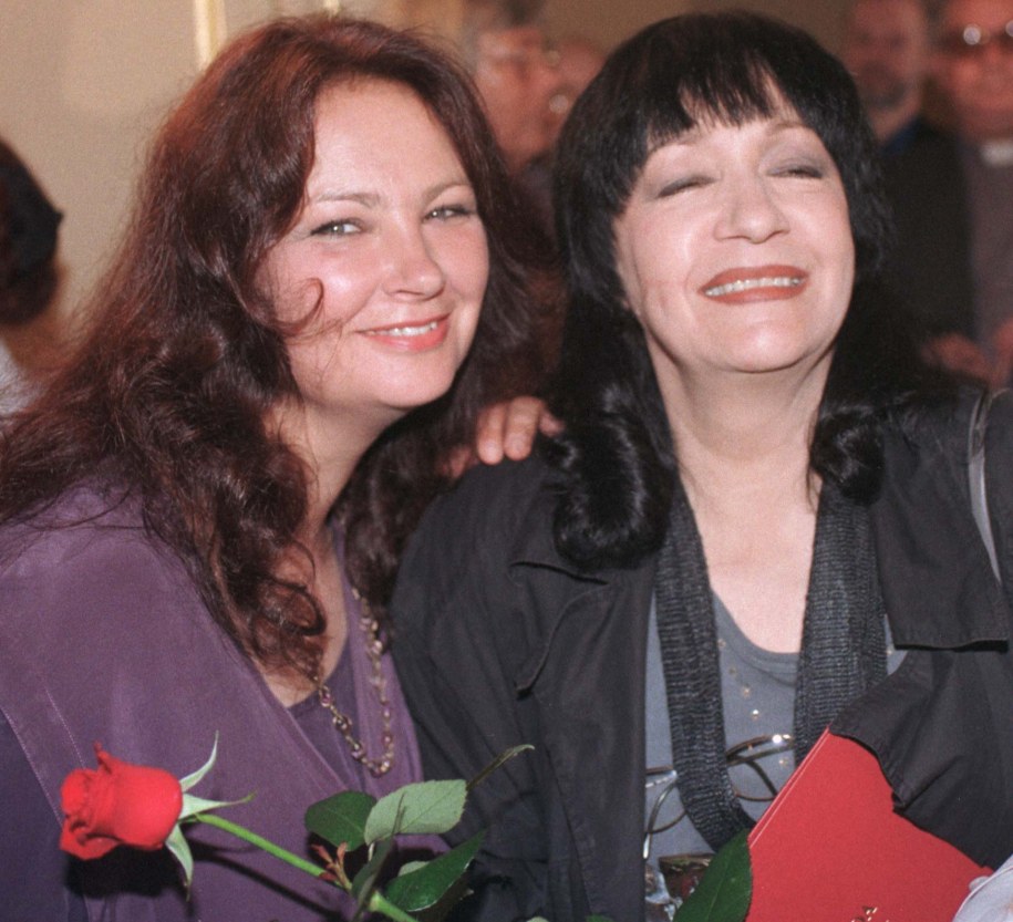 Anna Dymna i Ewa Demarczyk /	Jacek Bednarczyk   /PAP