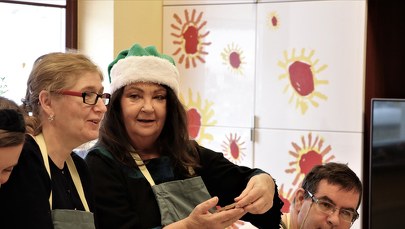 ​Anna Dymna w Radwanowicach. W ośrodku ruszyły przygotowania do świąt