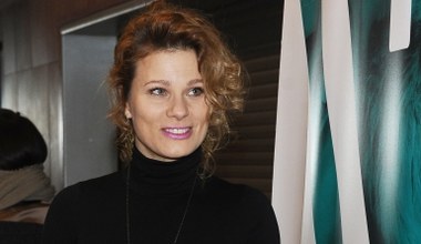 Anna Głogowska na wręczeniu statuetki "Kociarz roku"