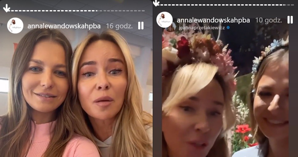 Anna i Joanna "teleportują się" z obozu na galę /Instagram