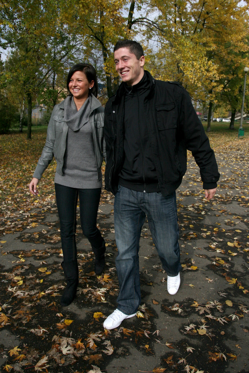 Anna i Robert, 2008 rok /Maciej Opala /Newspix