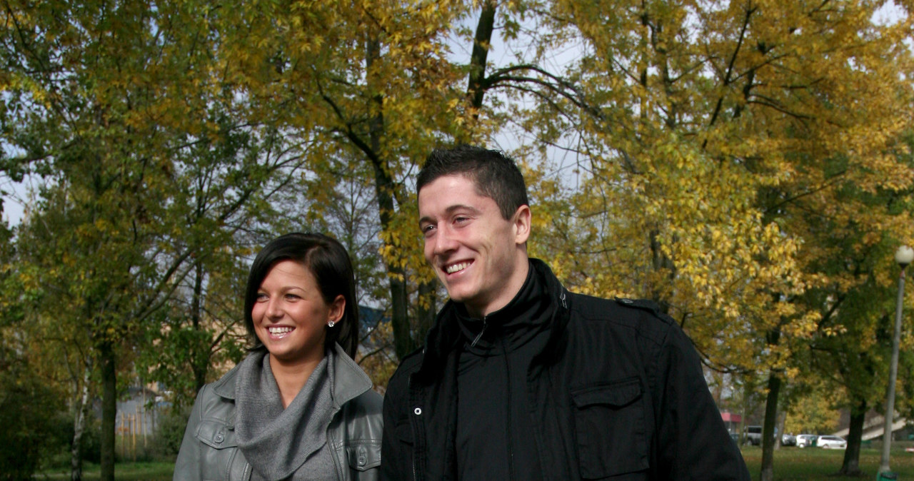 Anna i Robert, 2008 rok /Maciej Opala /Newspix