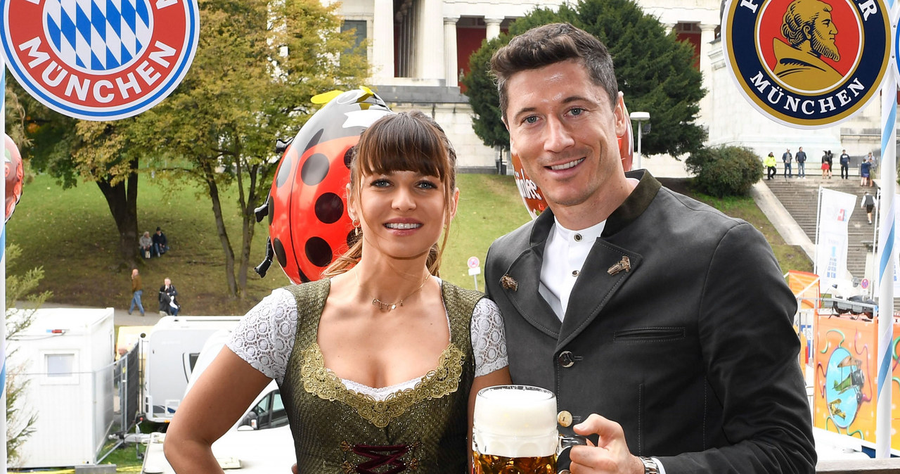 Anna i Robert Lewandowscy na Oktoberfest /Jan Huebner/Pool/Martin Hangen via www.imago-images.de/Imago Spo /East News