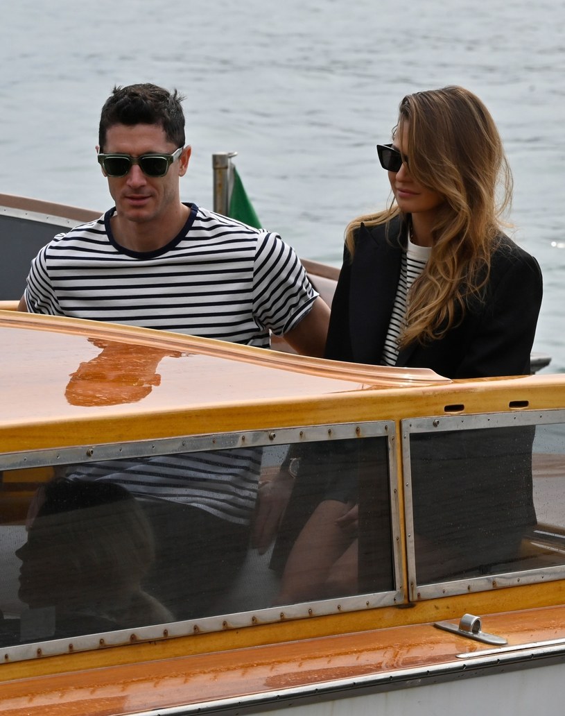 Anna i Robert Lewandowscy Wenecji /Agencja FORUM