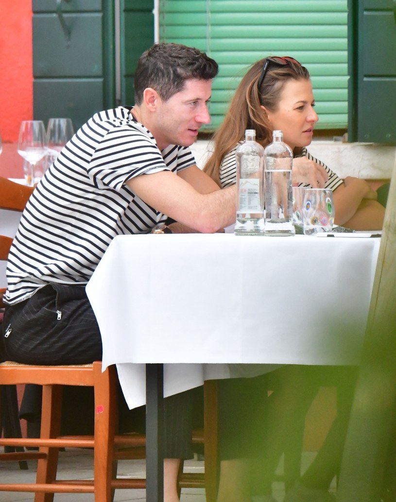 Anna i Robert Lewandowscy Wenecji /Agencja FORUM