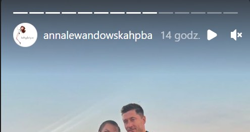 Anna i Robert Lewandowscy: www.instagram.com/annalewandowskahpba/ /Screen z InstaStory  /Instagram