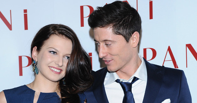 Anna i Robert Lewandowscy /Andras Szilagyi /MWMedia