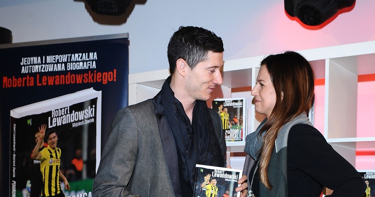 Anna i Robert Lewandowscy /Andras Szilagyi /MWMedia