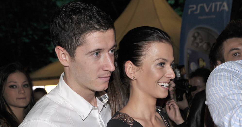 Anna i Robert Lewandowscy /Baranowski /AKPA