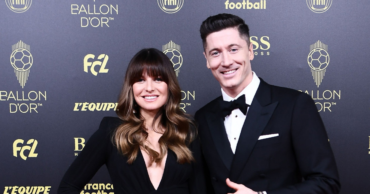 Anna i Robert Lewandowscy /Anne Christine Poujolat/AFP /East News