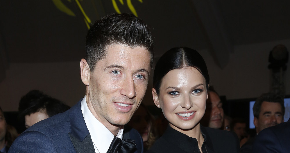 Anna i Robert Lewandowscy /Baranowski /AKPA