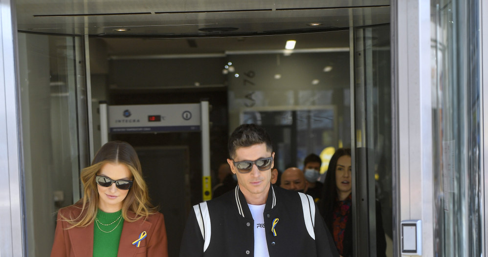 Anna i Robert Lewandowscy /AKPA