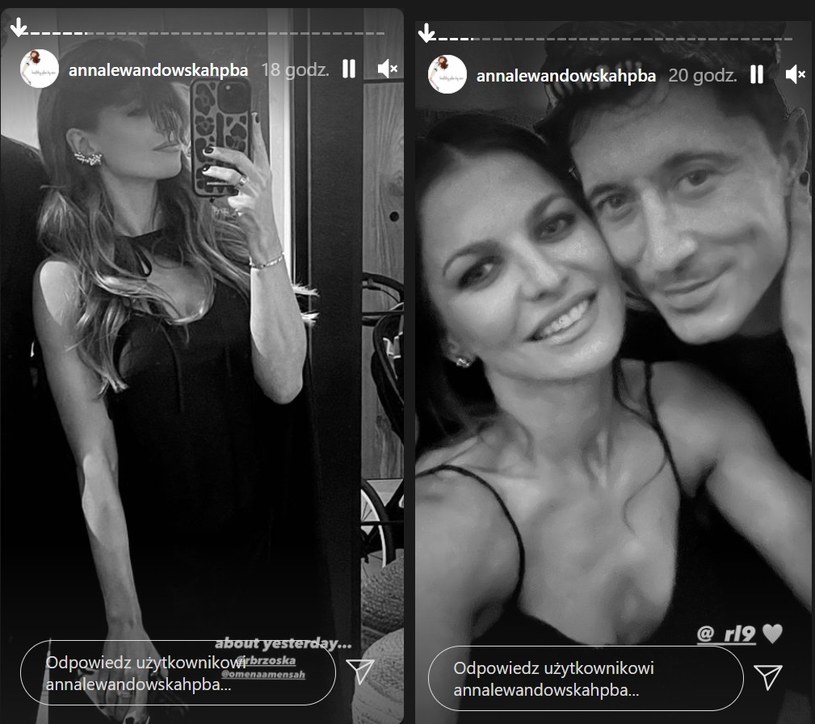 Anna i Robert na balu u miliardera /instagram.com/annalewandowskahpba/ /Instagram