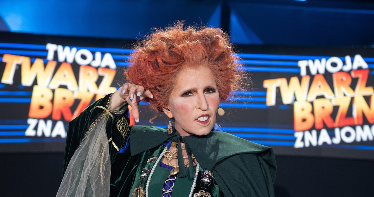 Anna Jurksztowicz była nie do poznania jako Bette Midler! /Polsat /materiały prasowe