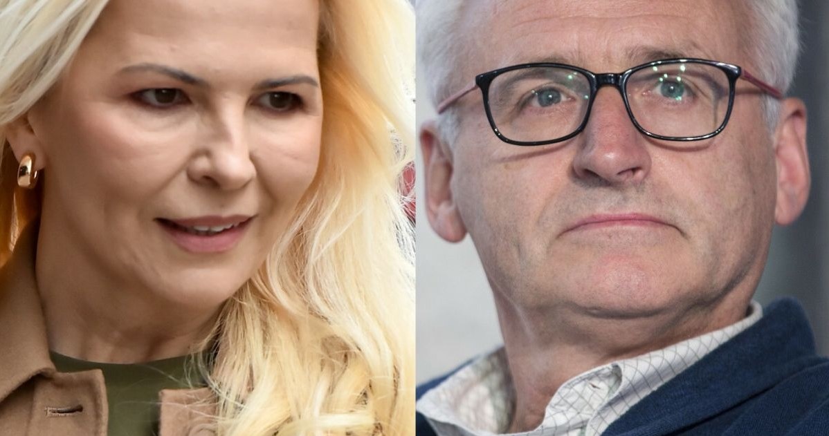 Anna Jurksztowicz i Krzesimir Dębski /VIPHOTO/East News/ Leszek Kotarba/East News /East News