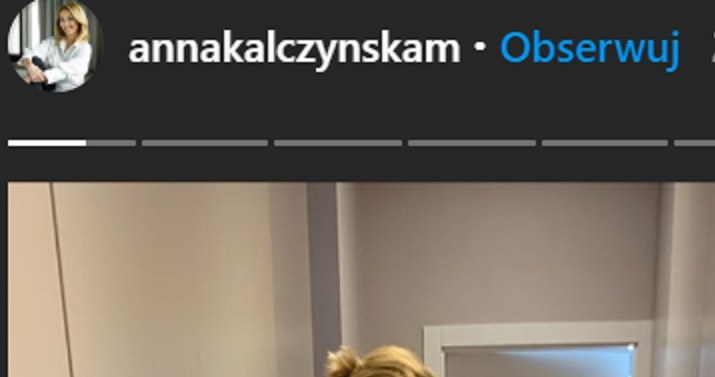 Anna Kalczyńska na swoim InstaStories /Instagram /materiał zewnętrzny