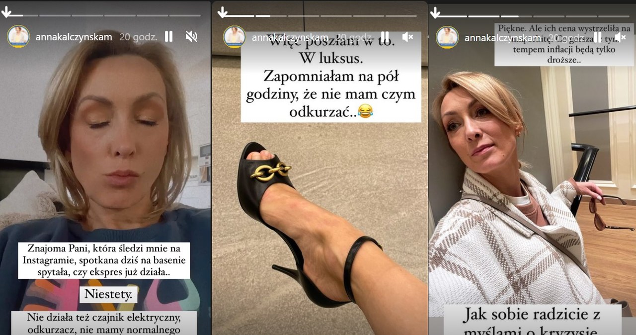 Anna Kalczyńska rozmyśla nad inflacją /www.instagram.com/annakalczynskam/ /Instagram