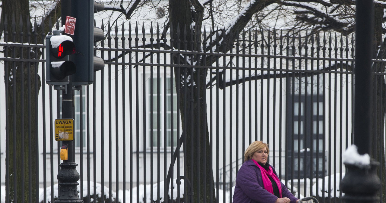 Anna Komorowska z wnuczką /Foto IP