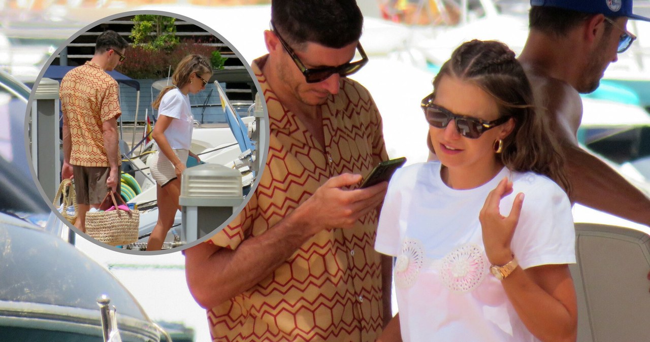 Anna Lewandowska i Robert Lewandowski na Majorce /GJL/G3 Online/East News /East News