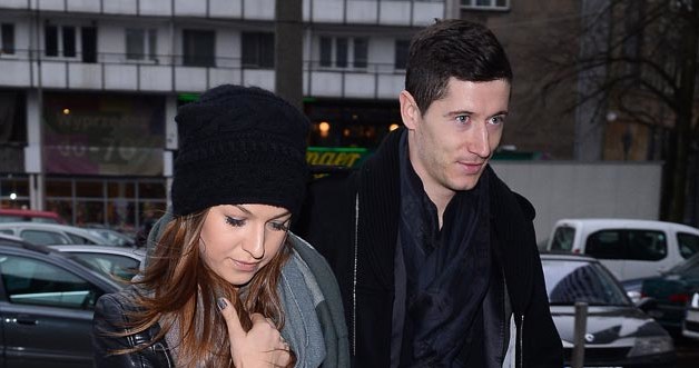 Anna Lewandowska i Robert Lewandowski /- /ONS