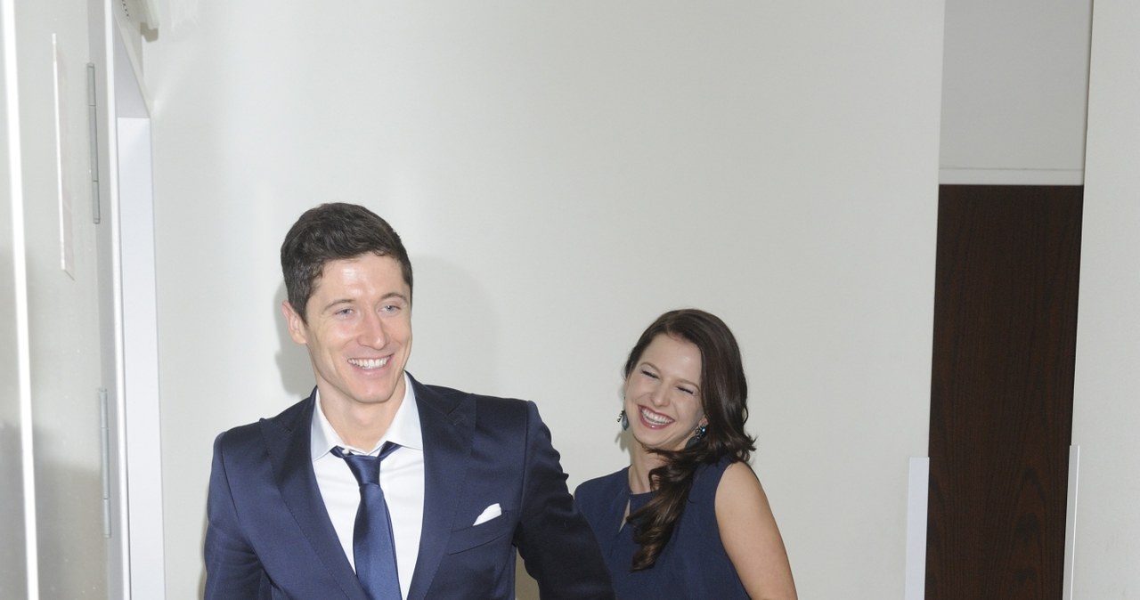 Anna Lewandowska i Robert Lewandowski /Jarosław Antoniak /MWMedia