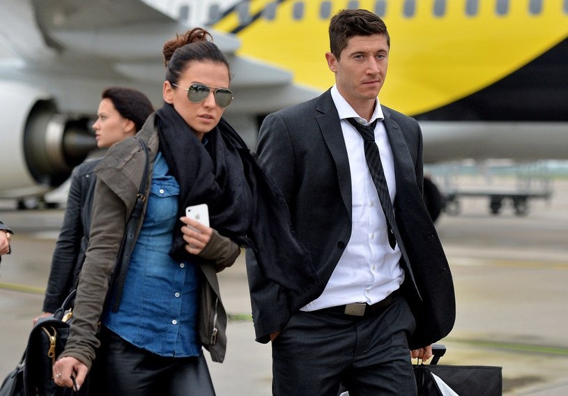 Anna Lewandowska i Robert Lewandowski /Sascha Steinbach /Getty Images