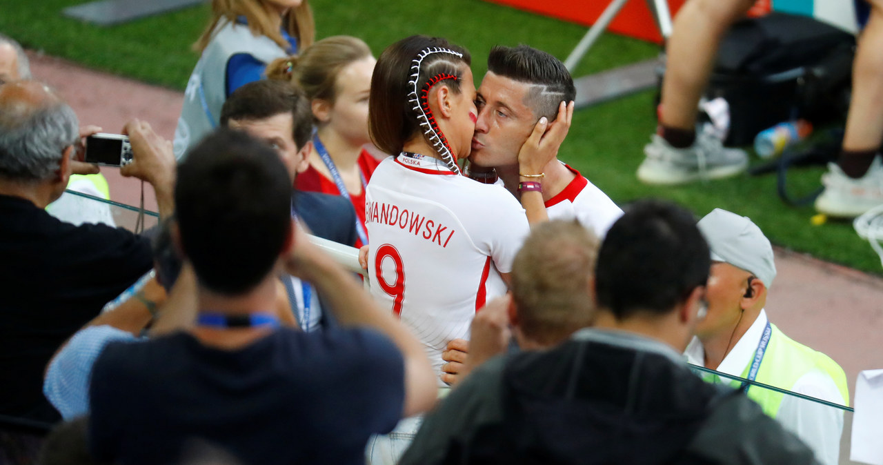 Anna Lewandowska i Robert Lewandowski /Agencja FORUM