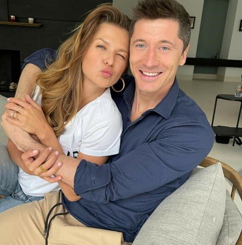 Anna Lewandowska i Robert Lewandowski /face to face /East News