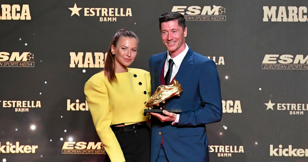 Anna Lewandowska i Robert Lewandowski /PAU BARRENA/AFP/East News /East News