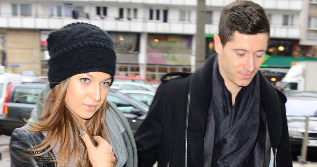 Anna Lewandowska i Robert /- /Agencja FORUM