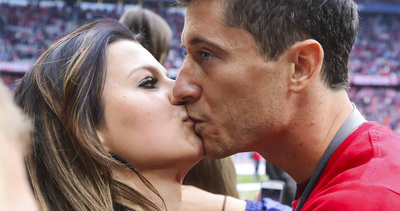 Anna Lewandowska i Robert /- /East News