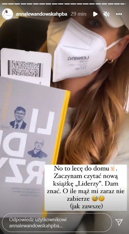 Anna Lewandowska o kulisach życia z Robertem Lewandowskim    /https://www.instagram.com/annalewandowskahpba/ /Instagram