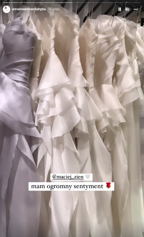 Anna Lewandowska paraduje w sukni ślubnej @annalewandowskahpba /Instagram