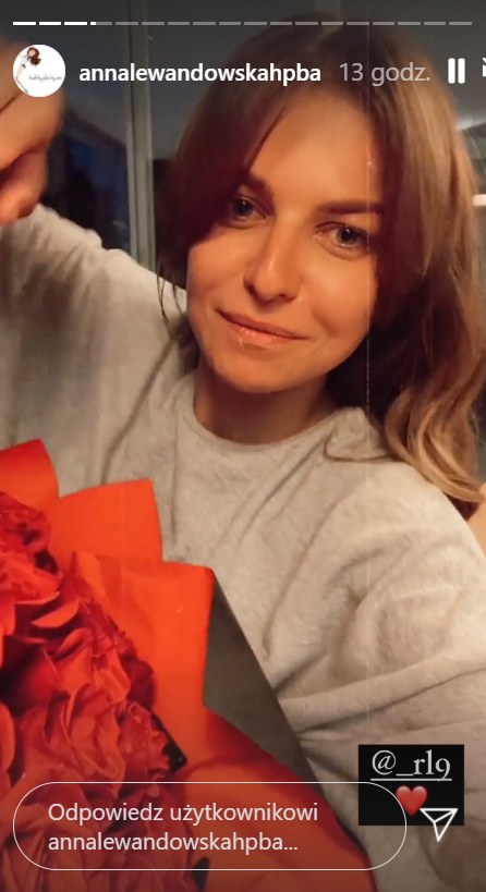 Anna Lewandowska pochwaliła się niespodzianką od męża   /https://www.instagram.com/annalewandowskahpba/ /Instagram