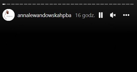 Anna Lewandowska poinformowała, że jej rodzinę dotknąła niewyobrażalna strata /Screen z instastory www.instagram.com/annalewandowskahpba /Instagram