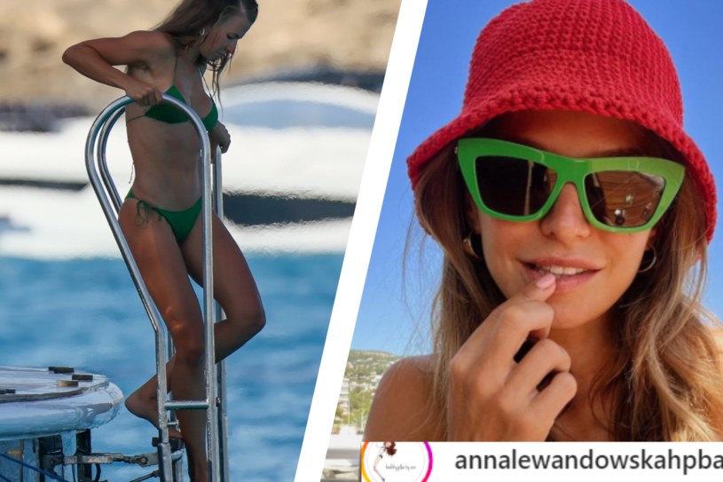 Anna Lewandowska relaksuje się w Hiszpanii /IFPP/BackGrid UK /East News/Instagram annalewandowskahpba /East News