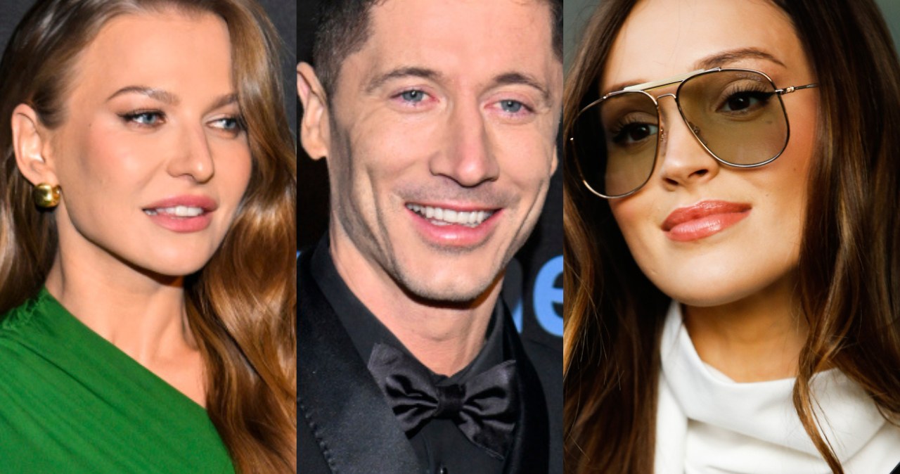 Anna Lewandowska, Robert Lewandowski, Marina Łuczenko /AKPA /AKPA