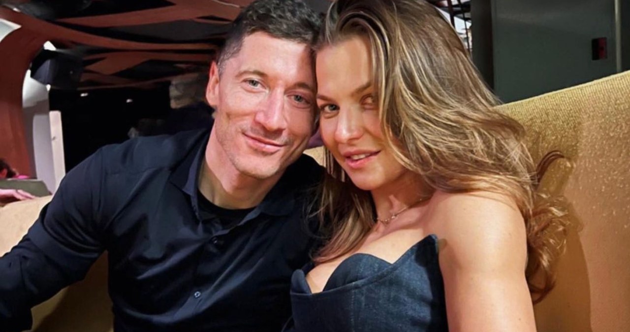 Anna Lewandowska z Robertem /https://www.instagram.com/annalewandowska/ /Instagram