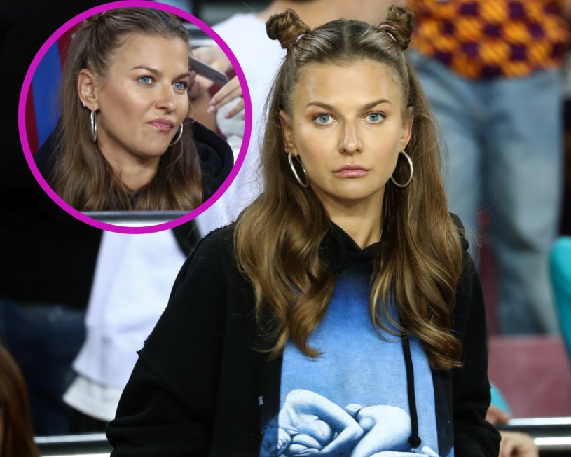 Anna Lewandowska znów wspierała męża na Camp Nou /Nur Photo /Getty Images