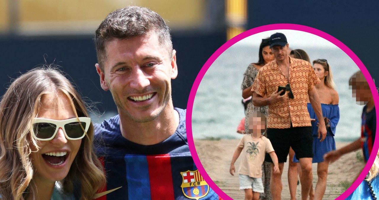 Anna Lewanowska i Robert Lewandowski aklimatyzują się w Barcelonie /NurPhoto /Getty Images