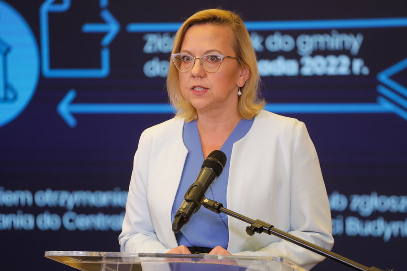 Anna Moskwa, minister klimatu i środowiska / 	Albert Zawada /PAP