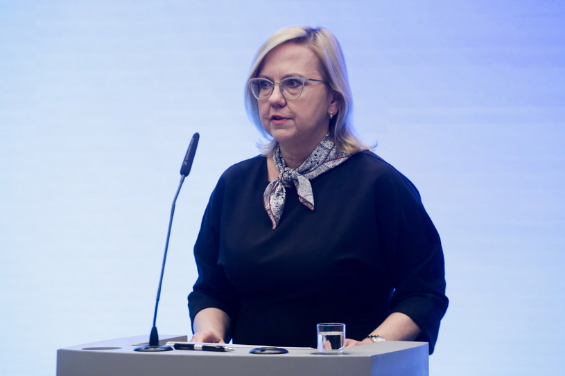 Anna Moskwa, minister klimatu i środowiska /Albert Zawada /PAP