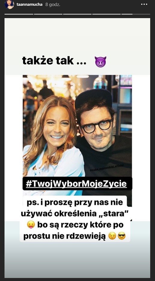 Anna Mucha i Kuba Wojewódzki na spotkaniu po latach! /Instagram/Anna Mucha /Instagram