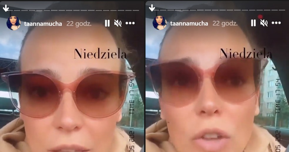 Anna Mucha naprawia świat! /instagram.com/taannamucha/ /Instagram