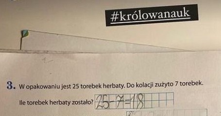 Anna Mucha narzeka na matematykę w sieci. To zadanie ją pokonało! /Instagram/taannamucha /Instagram