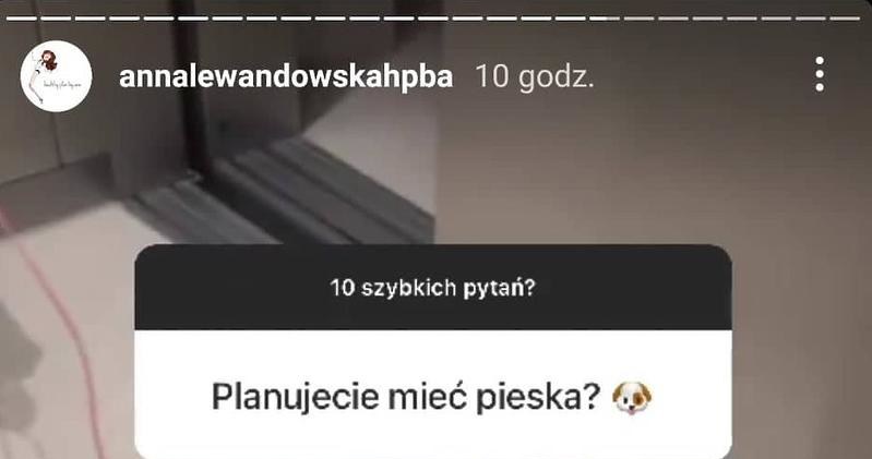 Anna odpowiedziała na pytanie o członka rodziny /Instagram